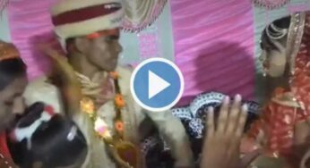 Viral Video : స్టేజిపై అంద‌రూ చూస్తుండ‌గా.. చెంప దెబ్బలు కొట్టుకున్న వ‌ధూవ‌రులు.. వైర‌ల్ వీడియో..!