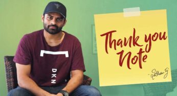 Sai Dharam Tej : యాక్సిడెంట్ త‌రువాత తొలిసారి మీడియా ముందుకు వ‌చ్చిన సాయిధ‌ర‌మ్ తేజ్‌..!