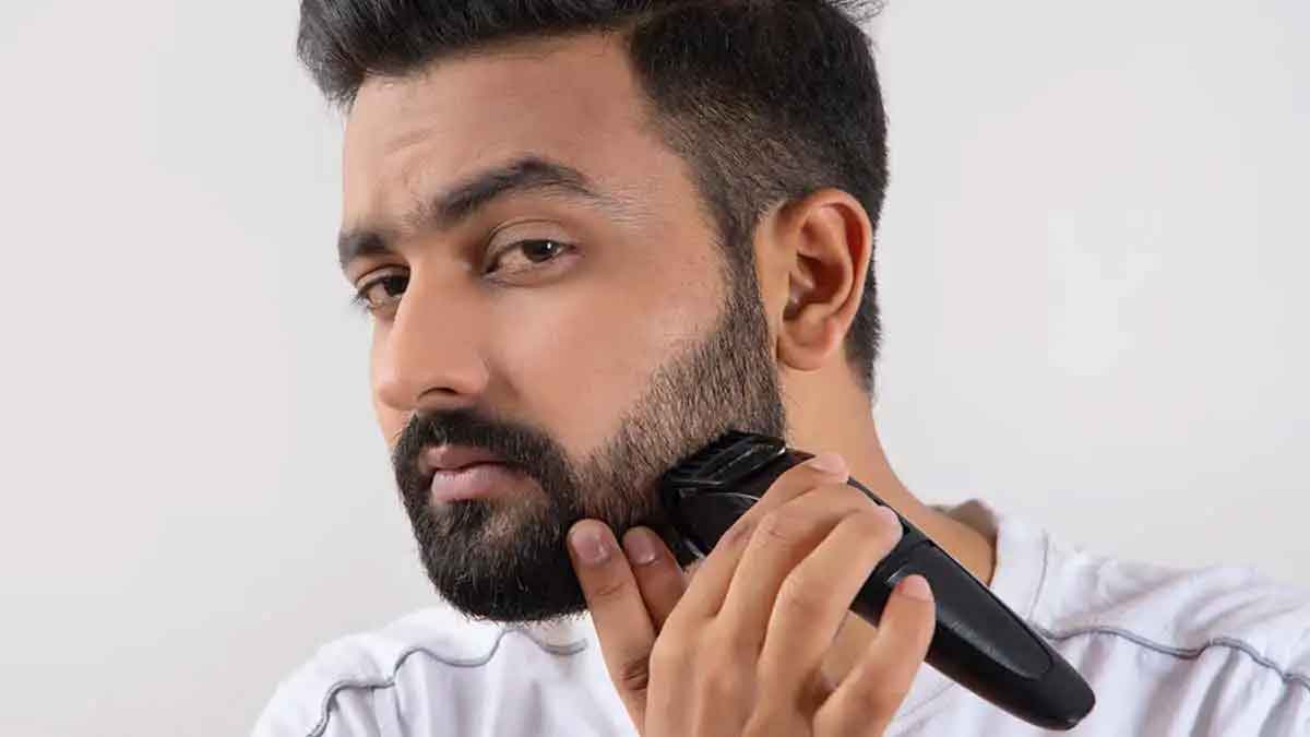 if you are removing your beard completely then take a look at this 