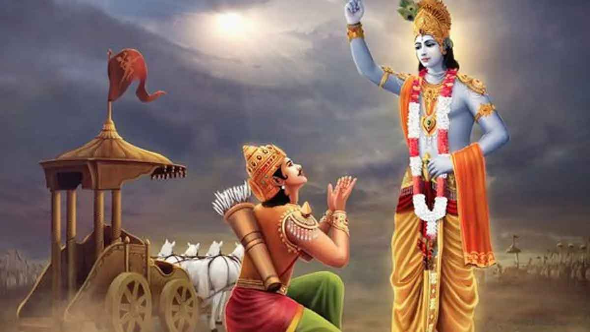 why lord sri krishna and arjuna fight despite they are friends 
