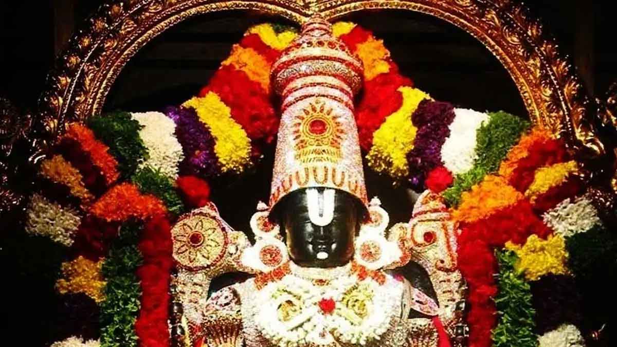 how to tie mudupu for lord venkateshwara 