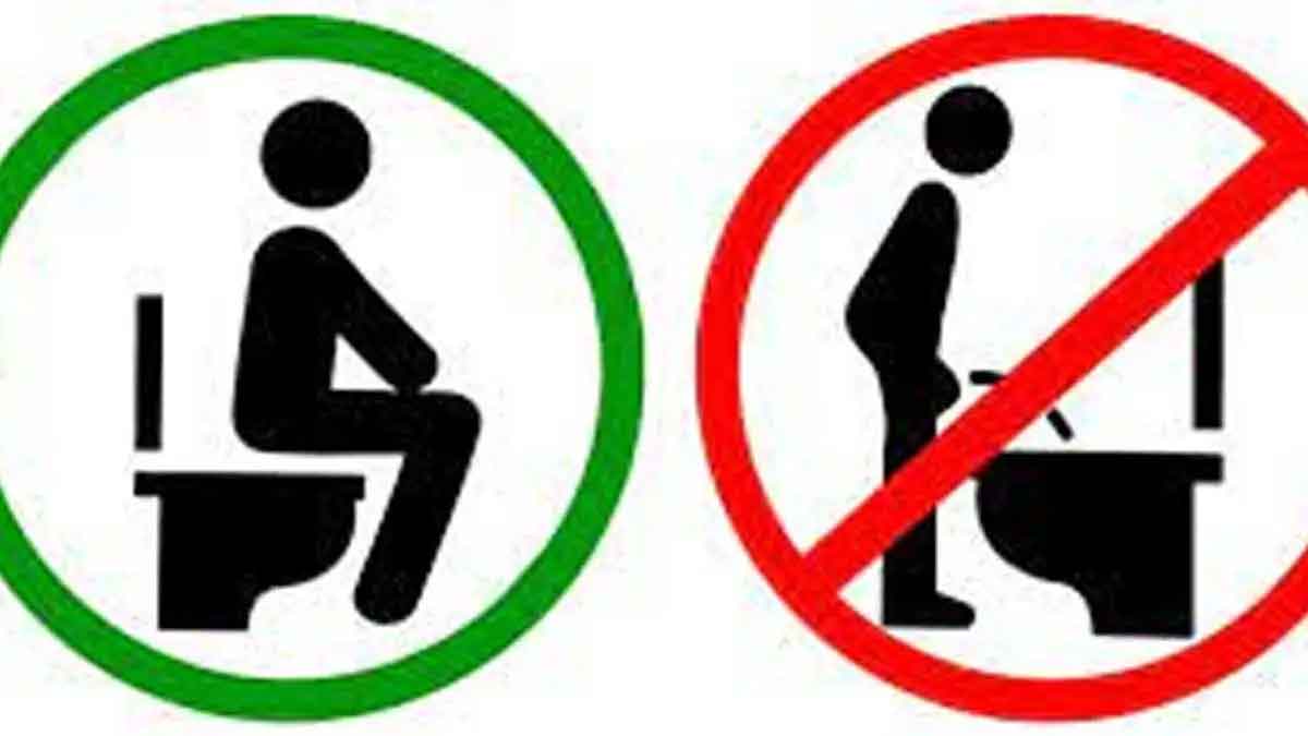 men should sit and urinate know why 