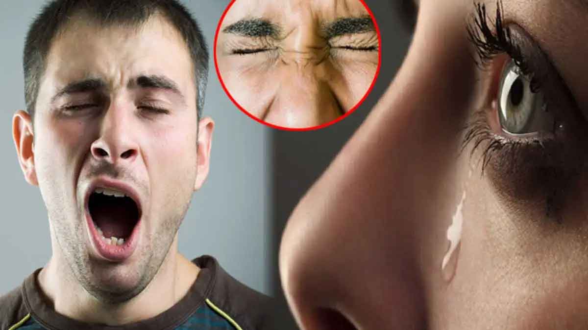 why tears come from eyes when we yawn 