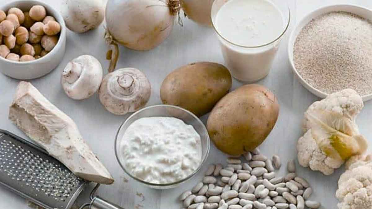 these are the white foods we are eating daily 