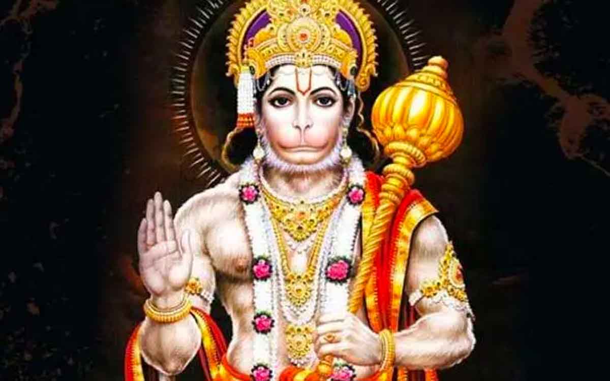 do pooja to hanuman like this for luck and wealth 
