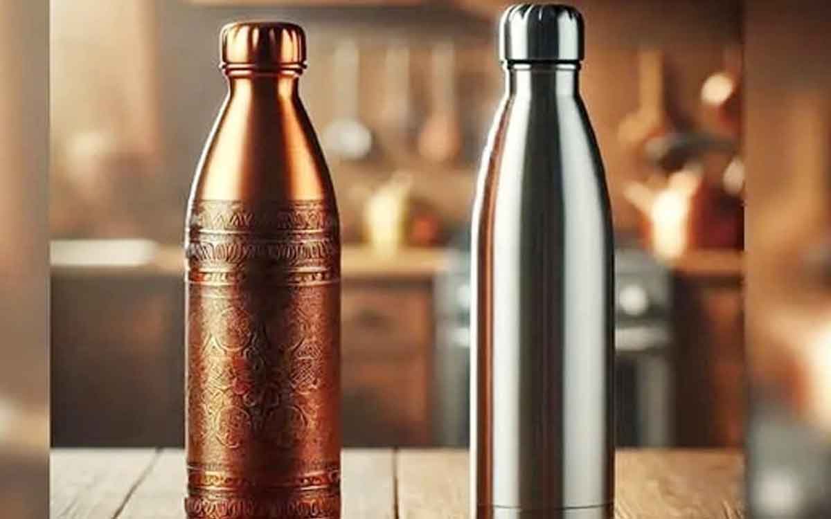 copper vs steel bottle which one is better 