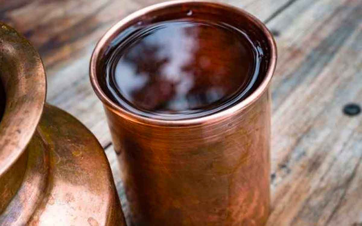 what are the reasons our ancestors used copper vessels 