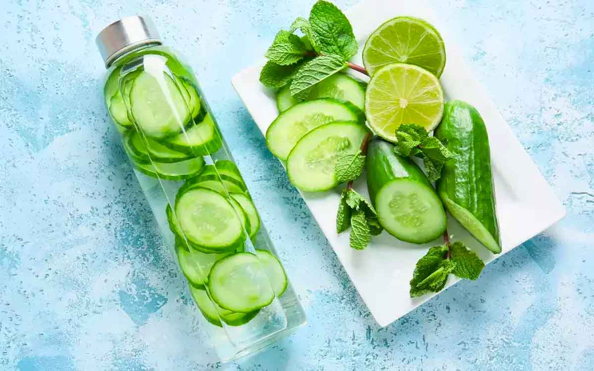 how to make cucumber water and its benefits 