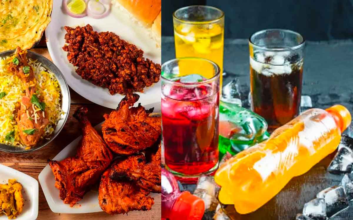 taking cool drinks after eating non veg is unhealthy 