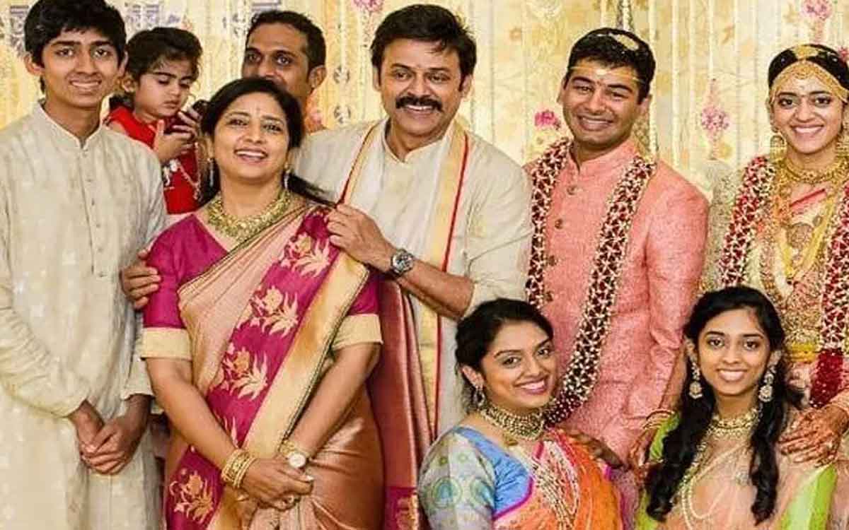 do you know about venkatesh daughters 