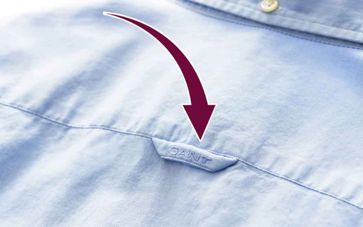 do you know about this loop behind shirts 